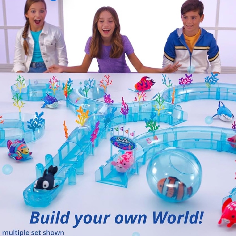 🎉Host Pick 🎉ZhuZhu Aquarium Starter Set With 2 Fish Included - Picture 5 of 5